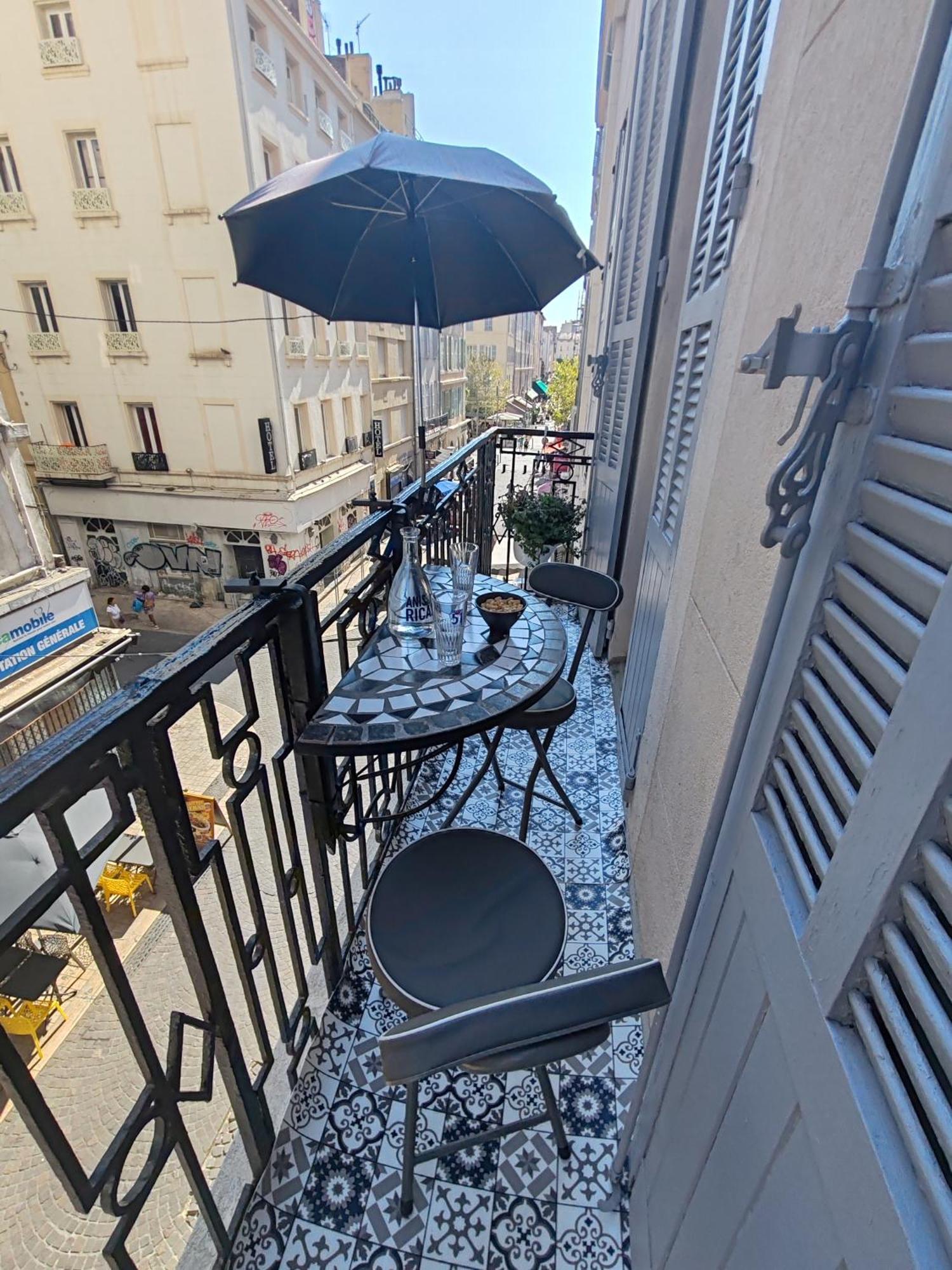 דירות מרסיי T3 Grand Balcon Au Coeur Du Vieux Port מראה חיצוני תמונה